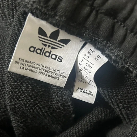 Adidas loose wide leg terry sweatpants - Picture 2 of 3